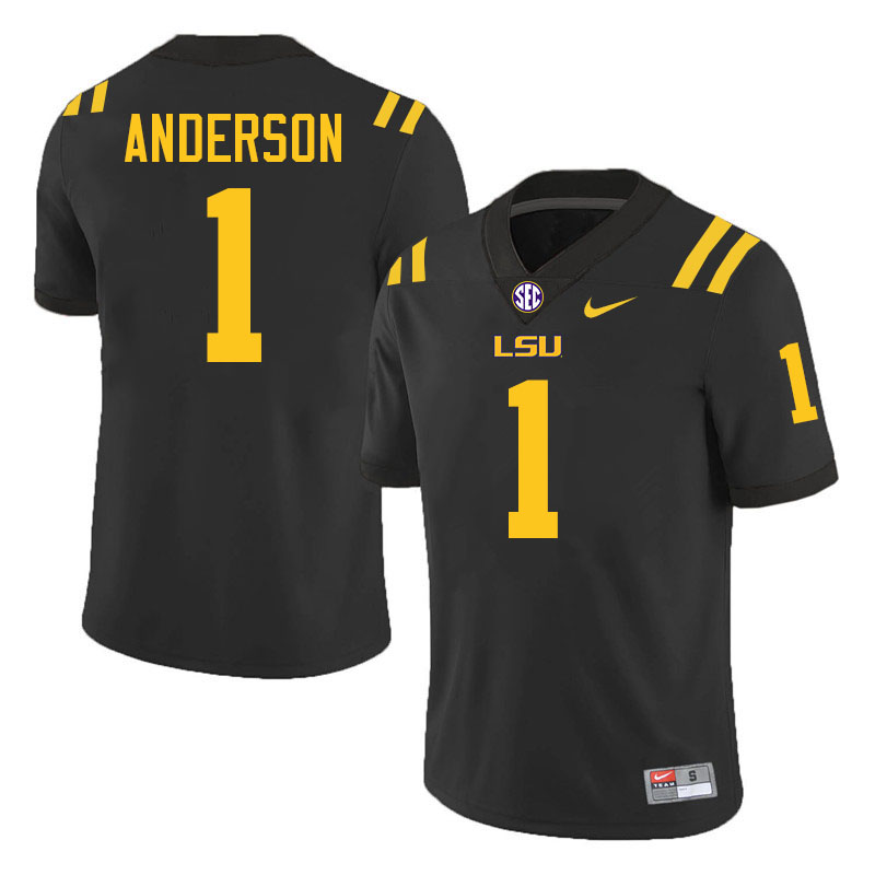 Aaron Anderson LSU Tigers Jersey,Louisiana State University Tigers Football Jersey-Black